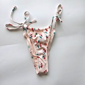 Cherry Print Bikini Bottom